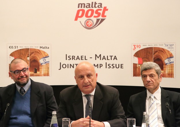 MaltaPost celebrates the Malta and Israel joint stamp issue