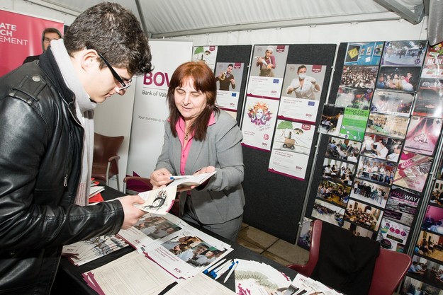 Bank of Valletta at the University Campus during Gozo Week