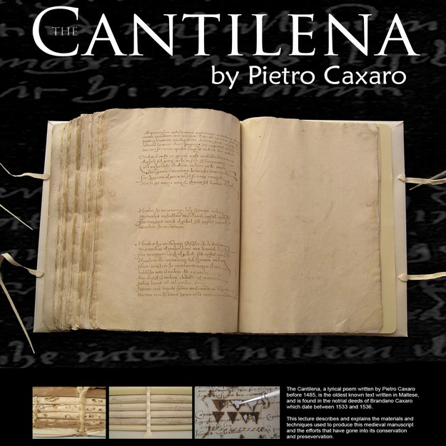 MHS public lecture on ‘The Cantilena’ with Dr Theresa Zammit Lupi MHS public lecture on ‘The Cantilena’ with Dr Theresa Zammit Lupi