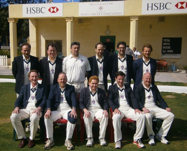 Marsa CC plays host to English touring team, George Tye’s XI