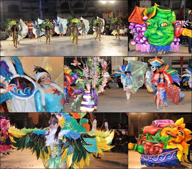 Colourful costumes, dance, floats & grotesque masks - Gozo Carnival Sunday