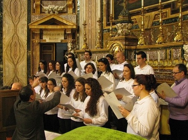 Schola Cantorum Jubilate animates High Mass at Mdina Cathedral
