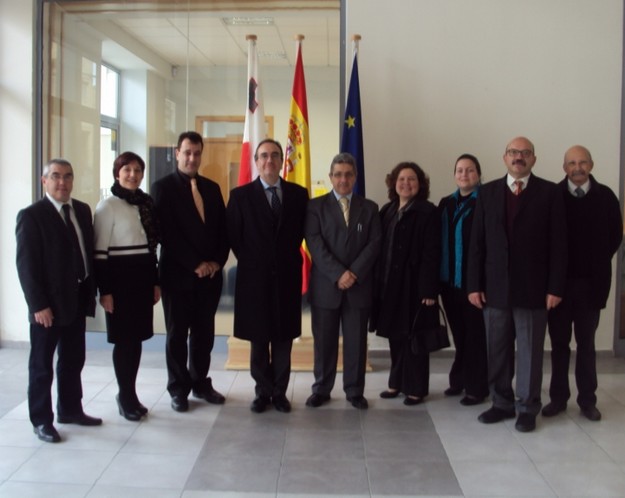 Spanish Ambassador visits the Gozo College Boys’ Secondary