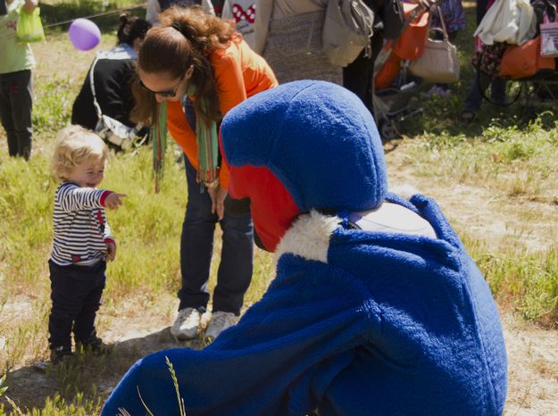 Families enjoy spring wildlife and Easter-egg hunt at Is-Simar