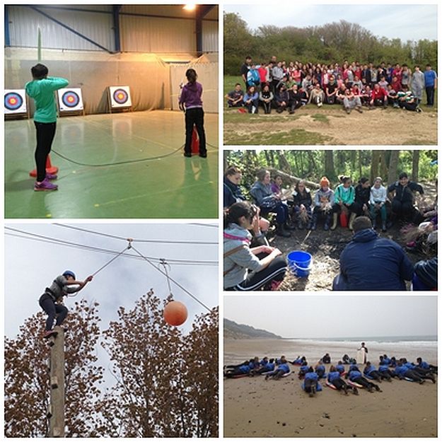 Gozo students take part in an activities week on the Isle of Wight