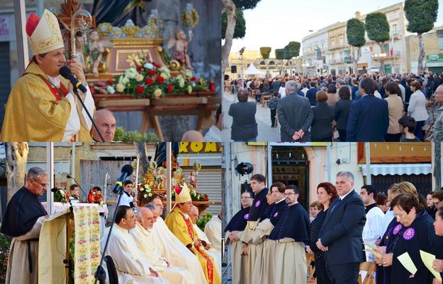 Bishop of Gozo leads traditional commemoration of OL of Sorrows