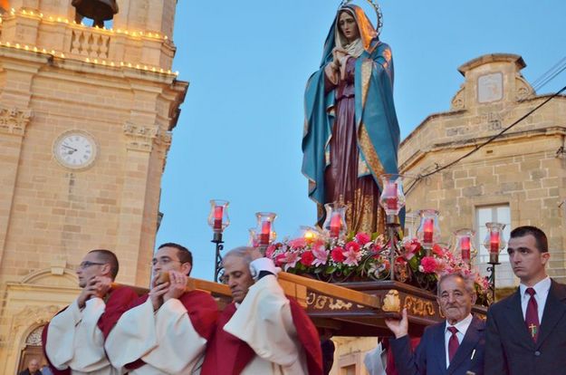 Bishop of Gozo leads traditional commemoration of OL of Sorrows