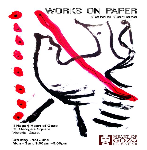 Gabriel Caruana…works on paper: Exhibition at Heart of Gozo Museum Gabriel Caruana…works on paper: Exhibition at Heart of Gozo Museum