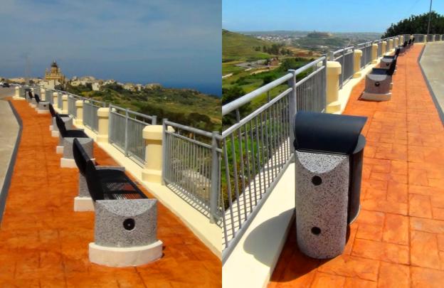 Inauguration of Renovated Belvedere at Zebbug, Gozo