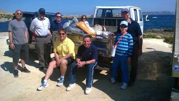 GTA organises a clean-up of ix-Xatt l-Ahmar area in Ghajnsielem