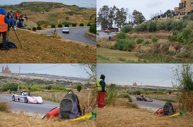 Xaghra hill climb race day for the 4th round of the Island Car Club event
