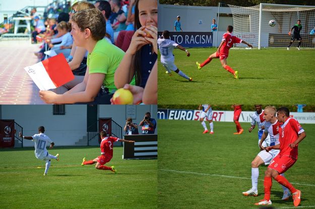 Malta & England entertain supporters with 2 great games at the Gozo Stadium
