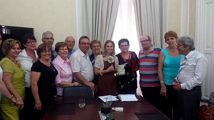 Justyne Caruana meets with Nanniet Malta Committee members