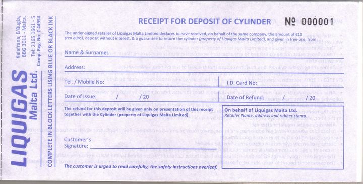 Liquigas Malta reduces refundable deposit on cylinders by €15