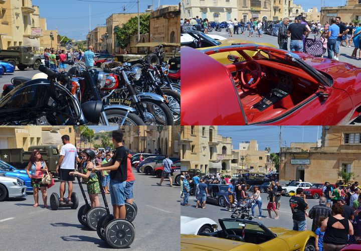 €1266.42 collected in aid of Puttinu Cares at the Sannat Motorfest