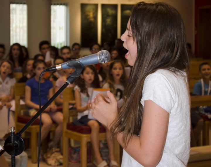 Federica Falzon rehearses with BOV Joseph Calleja Children’s Choir Federica Falzon rehearses with BOV Joseph Calleja Children’s Choir