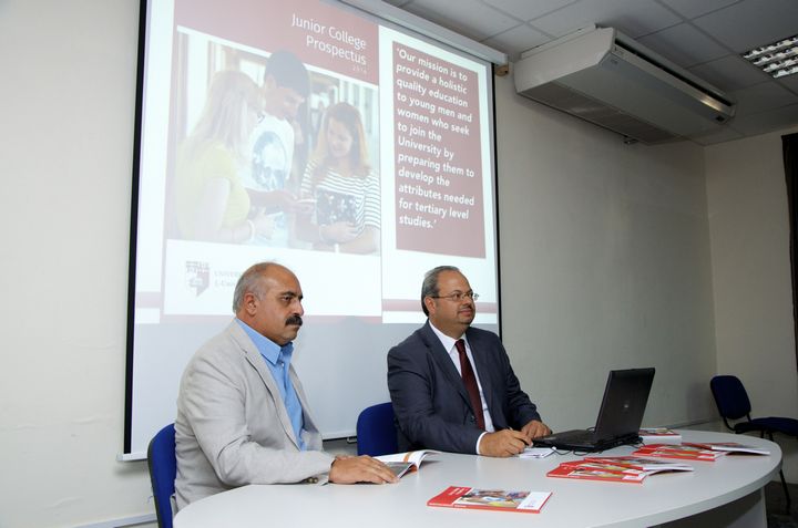 Junior College Malta launches its October 2014 Prospectus