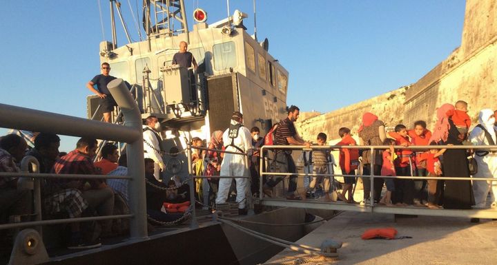 257 rescued migrants brought to Malta late this afternoon 257 rescued migrants brought to Malta late this afternoon