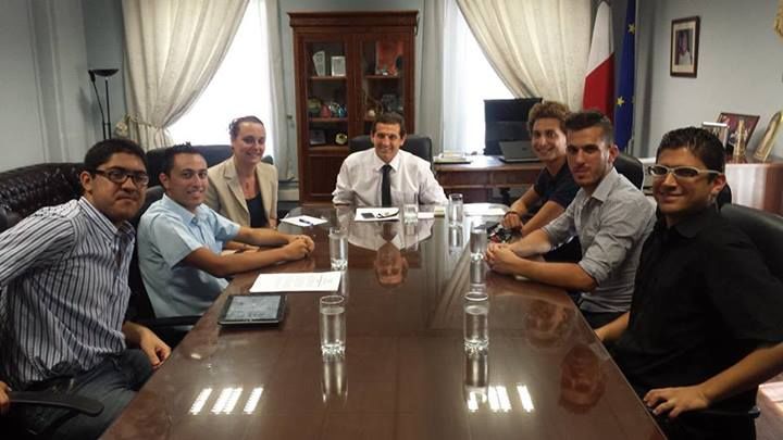 Gozo Youth Council discusses proposals & concerns with Chris Agius