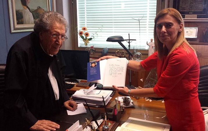Dr Justyne Caruana visits IRCCS Oasi Maria SS in Troina, Sicily