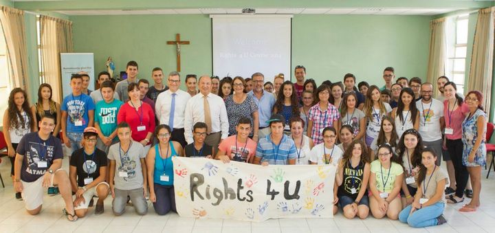 Rights 4U Course for young people held at Manresa House, Gozo