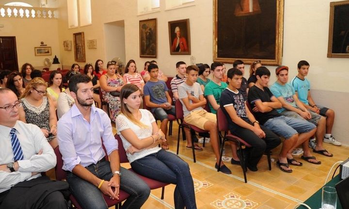 Gozitan students attend information meeting at the Gozo Ministry