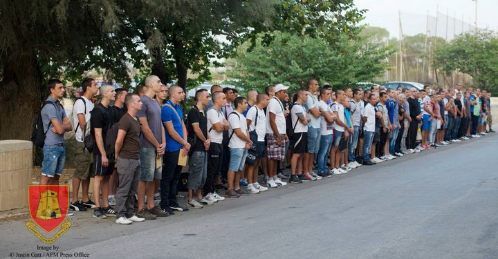 14 Gozitan soldiers start their military training with the AFM