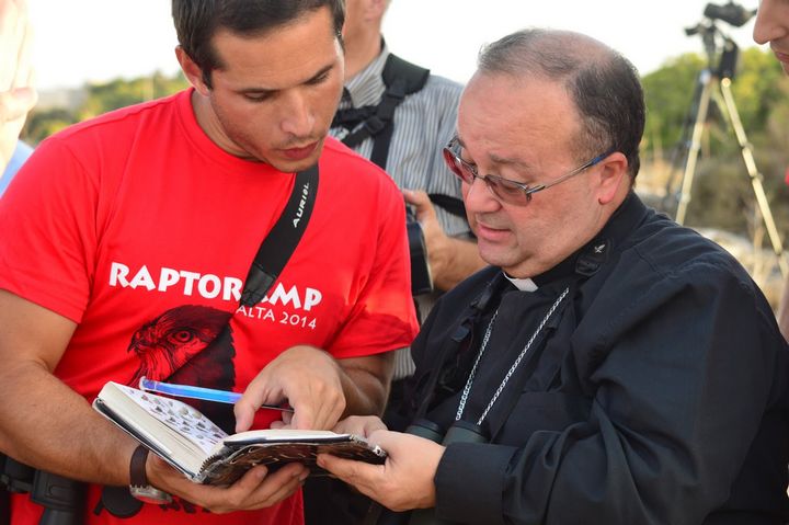 Bishop condemns violence on birdwatchers last weekend at Buskett