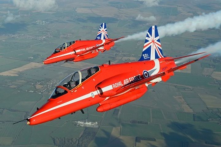 RAF Red Arrows to perform on both days at airX Malta International Airshow