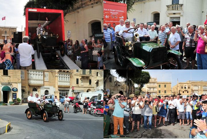 1904 Siddeley – Malta’s first ever registered car unveiled in Gozo