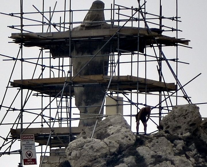 Wirt Ghawdex appeals to the public not to climb up to the Salvatur statue