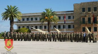 AFM presentation of Long and Efficient Service Medals and Clasps