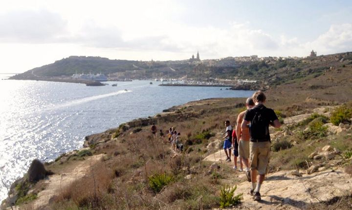 Gozo Greyhounds Sports Club weekend bike ride and hike