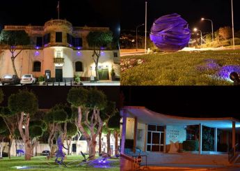 Gozo buildings & monuments illuminated in blue for World Diabetes Day Gozo buildings & monuments illuminated in blue for World Diabetes Day
