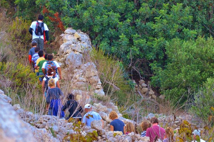 Gozo-Rocks hike enjoyed by a good crowd of people, second hike on Tuesday
