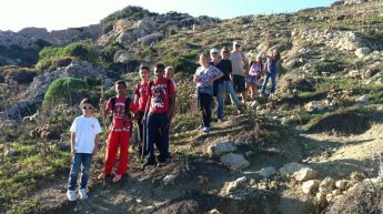 The lush countryside around Qala enjoyed on the Gozo-Rocks hike