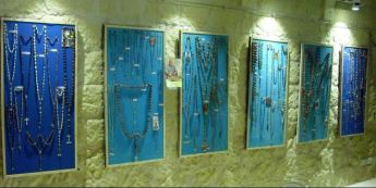 Karmni Grima Museum exhibition of rosaries worked from seeds Karmni Grima Museum exhibition of rosaries worked from seeds