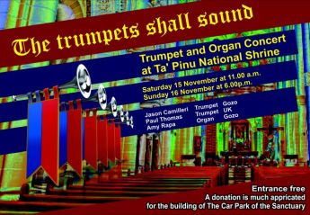 Ta’ Pinu National Sanctuary Fundraising Concert: The trumpets shall sound