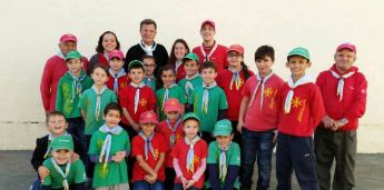 Bishop Mario Grech visits Xaghra Scout Group, invested as an Honorary Member Bishop Mario Grech visits Xaghra Scout Group, invested as an Honorary Member
