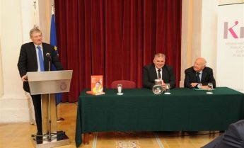 Gozo book launch held for Nidhqu Bina Nfusna by Dr Tonio Borg