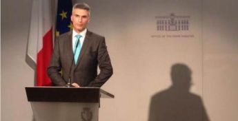 Carmelo Abela sworn is as new Home Affairs Minister, Manuel Mallia dismissed Carmelo Abela sworn is as new Home Affairs Minister, Manuel Mallia dismissed