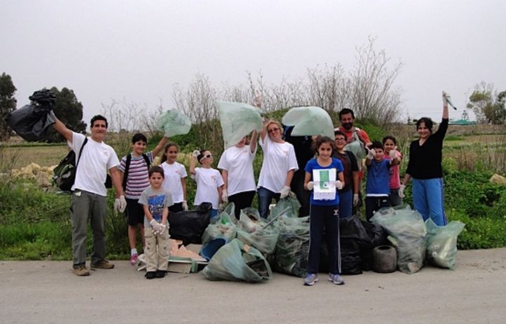 Gozo clean-up collects 63 bags of rubbish plus other items in 1.6Km walk for EWWR
