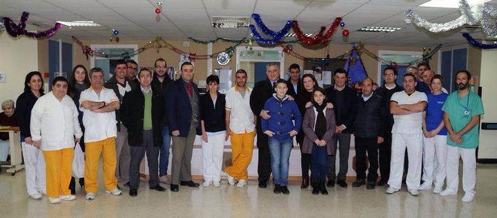 Minister for Gozo visits the elderly residents at Gozo General Hospital