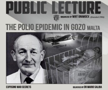 The Polio Epidemic in Gozo: A public lecture by Dr Mario Saliba