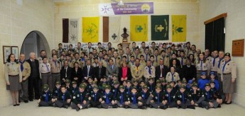 President visits Victoria Scounts Group’s Headquarters in Gozo