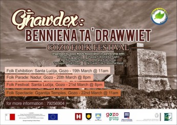 Gozo Folk Festival: Cultural event, of parades, music & folk performances