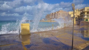 January in Malta & Gozo was windier & drier than average
