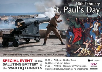 Special opening of War HQ Tunnels & Heritage Day at Saluting Battery
