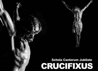 Crucifixus: Schola Cantorum Jubilate concert of art, music & literature on TVM Crucifixus: Schola Cantorum Jubilate concert of art, music & literature on TVM