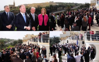 Prime Minister inaugurates new belvedere in Hamri Street Ghajnsielem